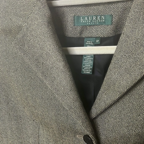 Lauren Ralph Lauren 10P micro herringbone - Picture 2 of 7